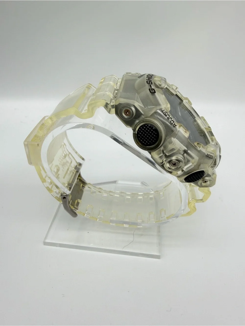 Casio G-Shock GA-700SKE-7A Clear Skeleton Analog Digital Watch 5522